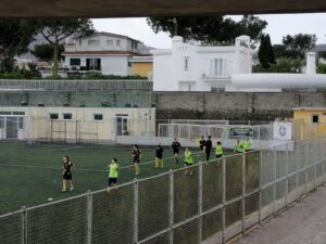 calcio giugliano women training 